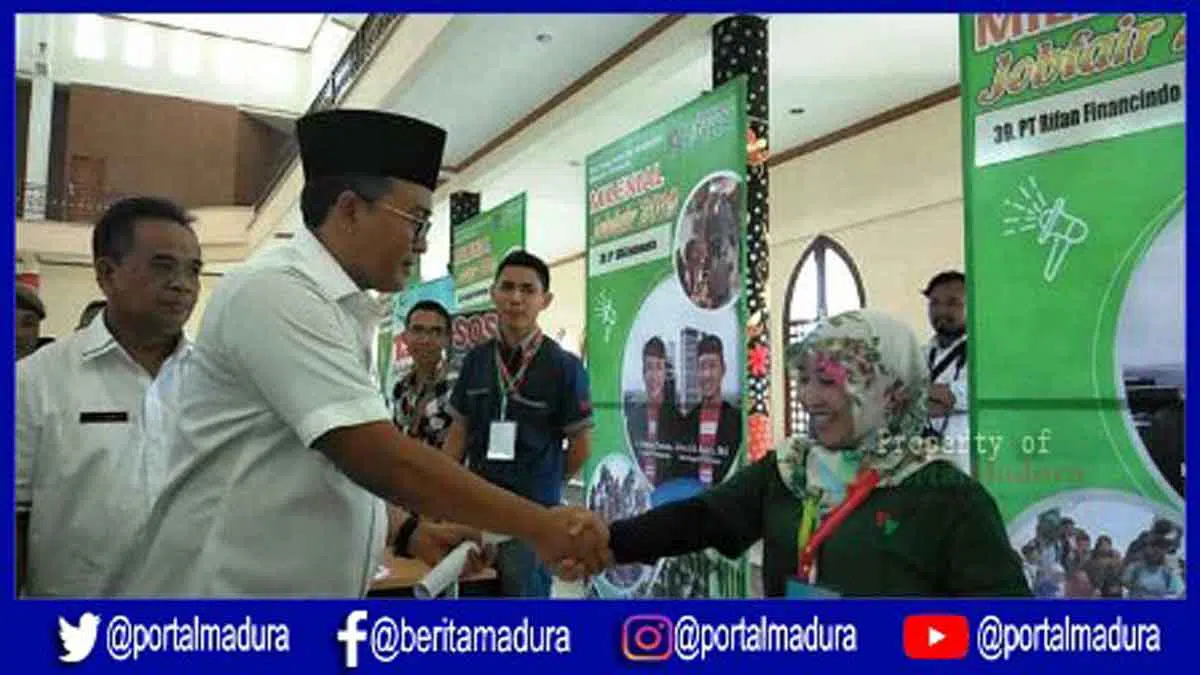 Tekan Angka Pengangguran, Pemkab Pamekasan Gelar Milenial Job Fair 2019