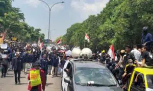 BreakingNews – Demo Mahasiswa Bangkalan Tolak Revisi UU KPK dan RUU lainnya