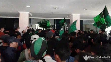 Dugaan Rasisme, HMI Kepung Kampus UTM Bangkalan