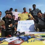 Jurnalis Pamekasan Aksi Solidaritas Kecam Kekerasan Aparat