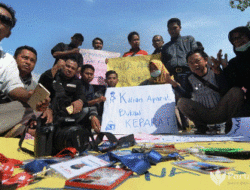 Jurnalis Pamekasan Aksi Solidaritas Kecam Kekerasan Aparat