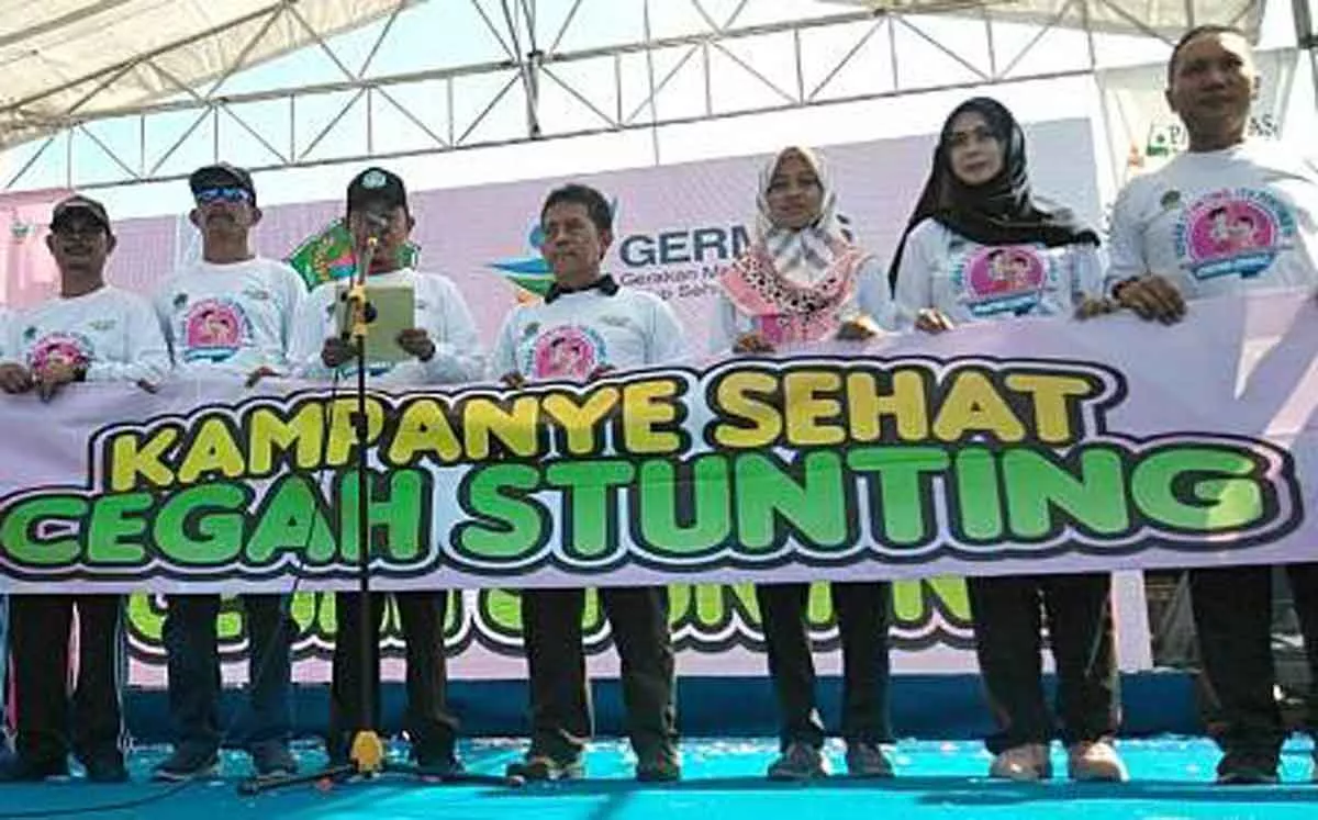 Wabup Pamekasan Pimpin Deklarasi Kampanye Sehat Cegah Stunting