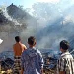 Dapur Hangus Terbakar, Pemilik Alami Luka Bakar
