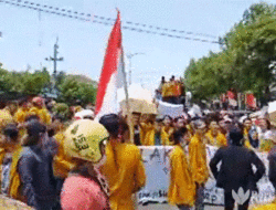 Live Gelombang Kedua Aksi Mahasiswa Tolak Revisi UU KPK dan RUU lainnya di Sumenep
