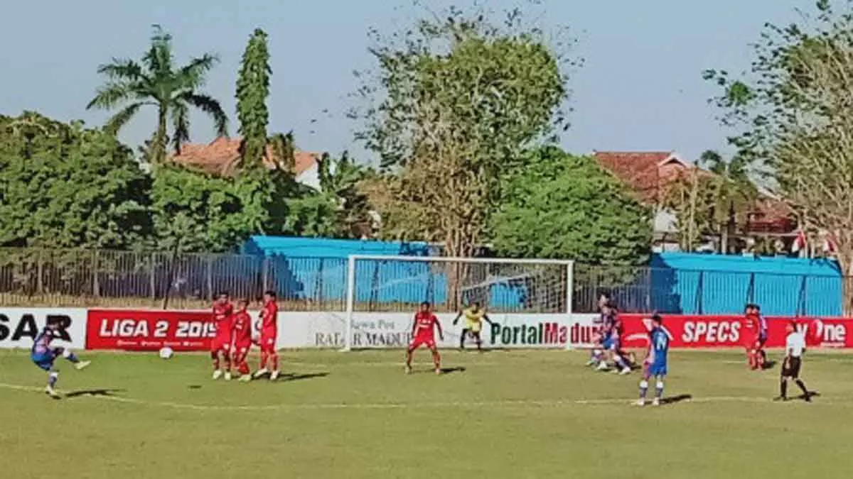 Skor Langsung Madura FC vs Mitra Kukar Babak Pertama Liga 2 2019 Grup Timur
