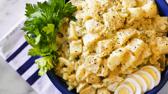 Menu Weekend Resep Salad Kentang Mayones yang Yummy