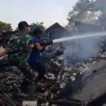 Kebakaran Landa Pasar di Sampang, Sumber Api dari Kios Belakang