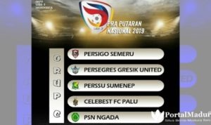 Drawing Pra Nasional Liga 3 2019, Perssu Tergabung di Grup C
