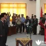 Empat Pimpinan Definitif DPRD Sampang Resmi Dilantik