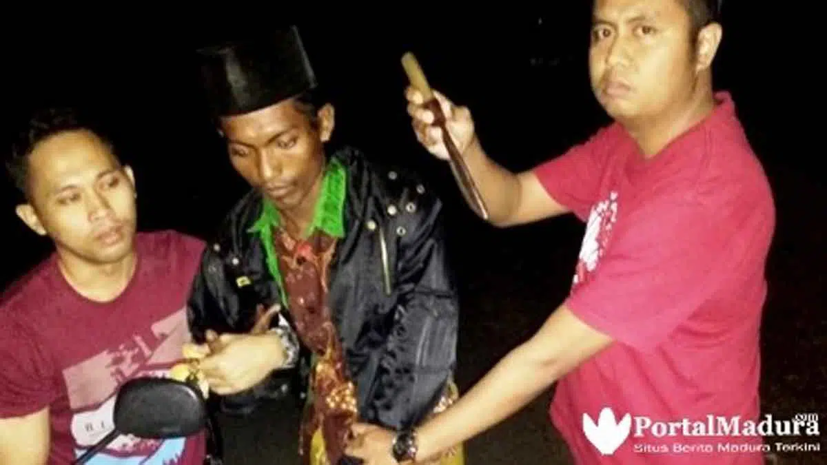 Jangan Selipkan Pisau di Pinggang, Pria Madura Alami Ini