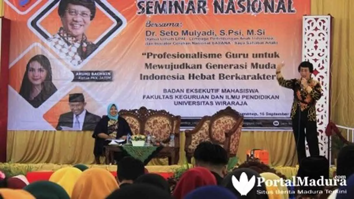 Kak Seto Ingatkan Setop Kekerasan Dalam Dunia Pendidikan Di Sumenep - Portalmadura.com Kak Seto Ingatkan Setop Kekerasan Dalam Dunia Pendidikan di Sumenep