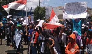 Siswa SMA di Sumenep Ikut Suarakan Penolakan RKUHP dan UU KPK