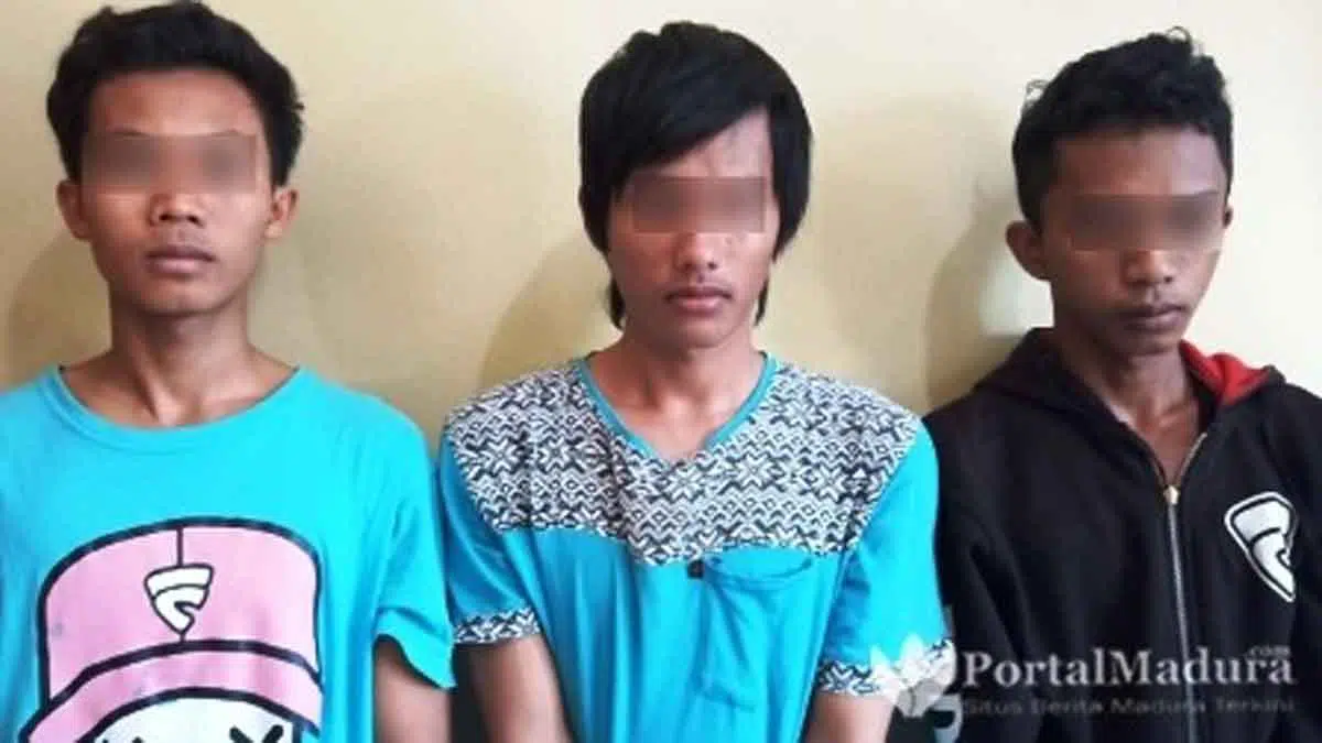Tiga Anak di Bawah Umur di Madura Pesta Sabu