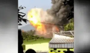 Detik-detik Gudang Markas Brimob di Semarang Meledak