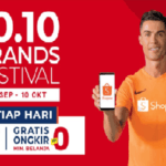 Bersama Mitra Brand dan Penjual, Shopee Hadirkan 10.10 Brands Festival