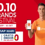 Bersama Mitra Brand dan Penjual, Shopee Hadirkan 10.10 Brands Festival