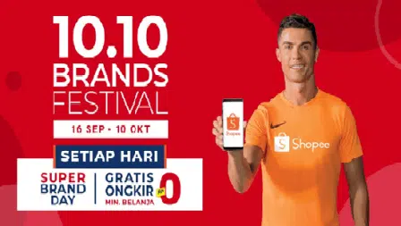 Bersama Mitra Brand dan Penjual, Shopee Hadirkan 10.10 Brands Festival