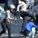 Warga Indonesia Kecam Dugaan Kekerasan Polisi Saat Hadapi Demo Mahasiswa