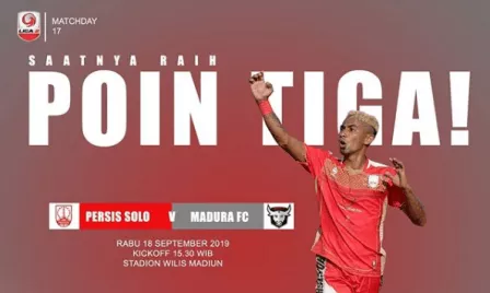 Persis Solo vs Madura FC, Coach Choirul Huda: Pertandingan partai hidup mati