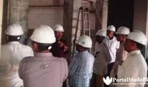 Komisi C Sidak Pembangunan Gedung DPRD Bangkalan