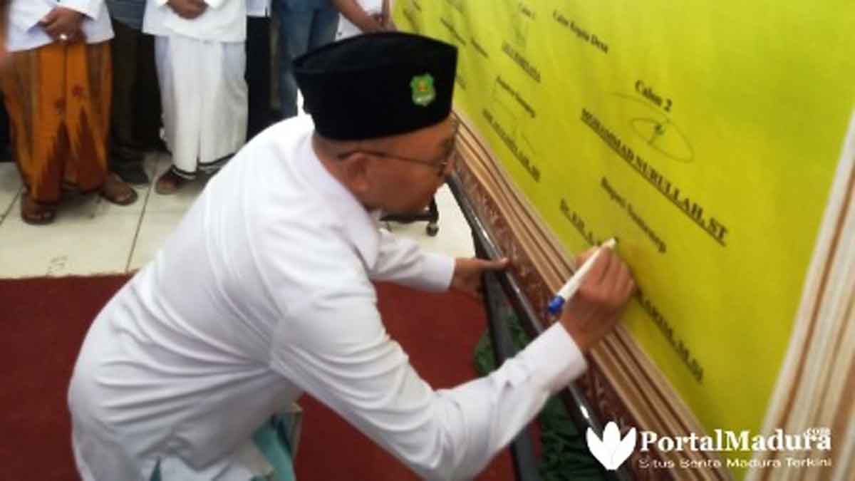 Deklarasi Damai Pilkades, Bupati Sumenep Minta Ciptakan Situasi Aman