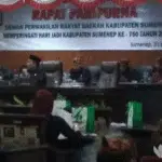 Eksekutif dan Legislatif Ikuti Rapat Paripurna Hari Jadi ke 750 Sumenep