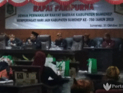 Eksekutif dan Legislatif Ikuti Rapat Paripurna Hari Jadi ke 750 Sumenep
