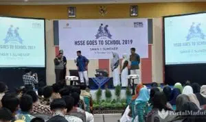 Tanamkan Budaya Menjaga Lingkungan, HCML HSSE Goes To School Sambangi SMAN 1 Sumenep
