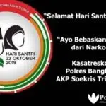 Momentum HSN, Satreskoba Polres Bangkalan Ajak Warga Perangi Narkoba
