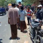 Hindari Tanda Amal, Minibus Rombongan Penganten Tabrak Dua Pemotor