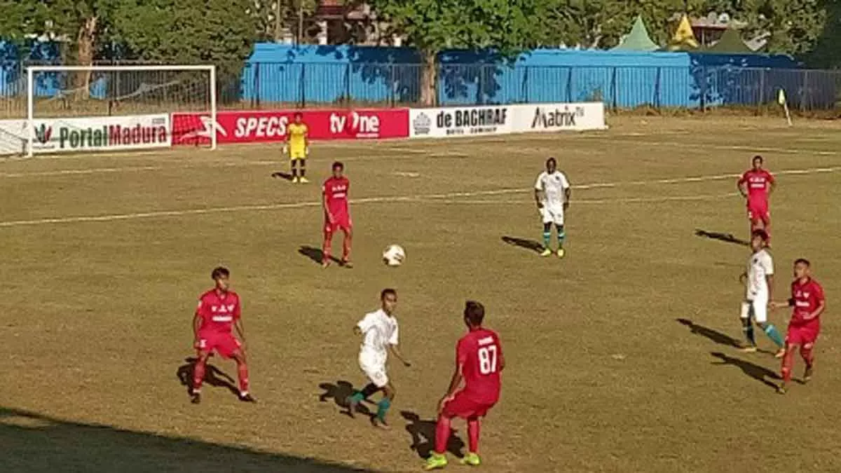 Live Score Babak Pertama Madura FC vs Persatu Tuban