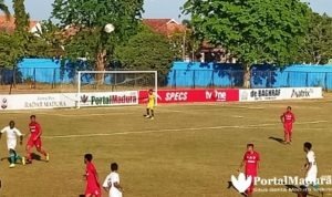 Laga Pamungkas, Madura FC Bantai Persatu Tuban 3-1