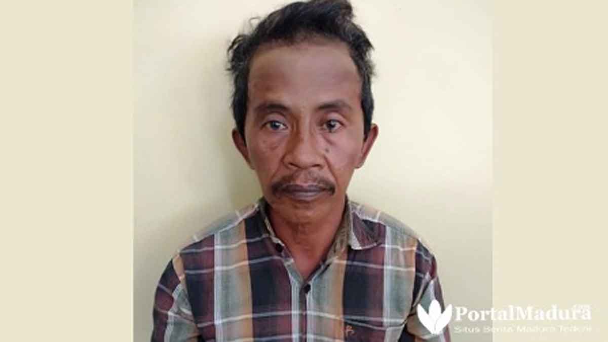 Mat Bahri Pengedar Sabu di Desa Bragung Sumenep Diringkus Polisi