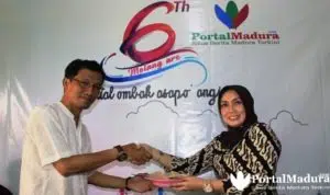 Hadiri Ultah ke-6 Portal Madura, Melly Sufianti: Media itu mitra kerja