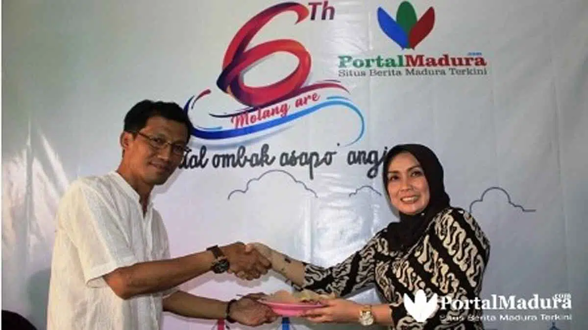 Hadiri Ultah ke-6 Portal Madura, Melly Sufianti: Media itu mitra kerja