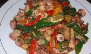 Resep Oseng Cumi Asin Cabai Hijau yang Bikin Nagih