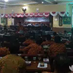 Paripurna Pandangan Fraksi Atas RAPBD 2020 Dihadiri 32 Anggota DPRD