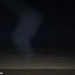 Viral Penampakan Jelang Dini Hari Mirip Siluet Asap di Pantai Badur Batuputih Sumenep