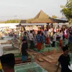 Peringati HSN, Ribuan Santri Sumenep Bersih-bersih Asta Tinggi