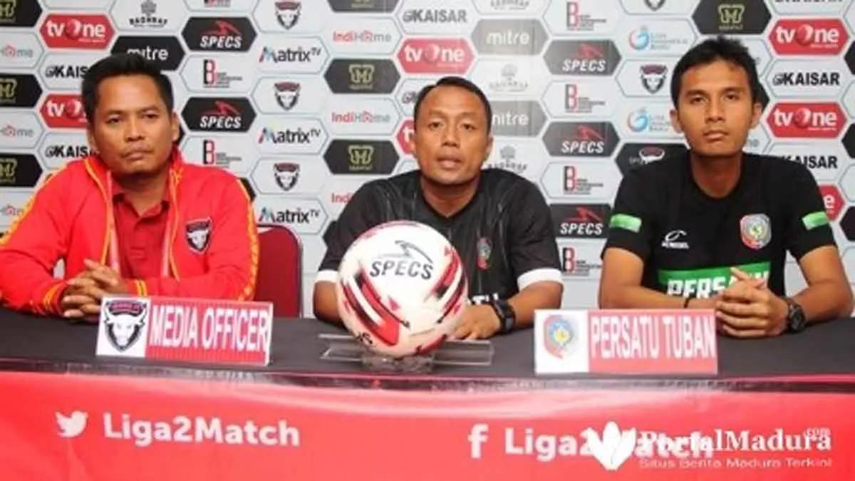 Boyong 18 Pemain, Persatu Tuban Target Curi Poin di Kandang Madura FC
