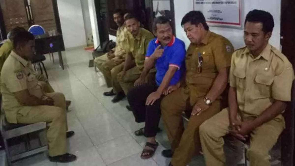 Berkas Sembilan Oknum Pegawai Pasar Blega Terjaring OTT Dilimpahkan ke Inspektorat
