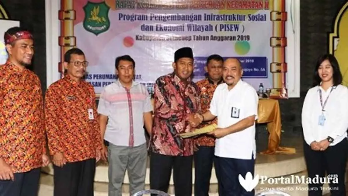 Wabup Sumenep, Achmad Fauzi : Program PISEW Bisa Mendorong Ekonomi Warga