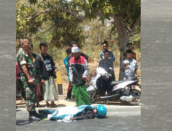 Dilindas Truk, Pemotor di Pamekasan Tewas