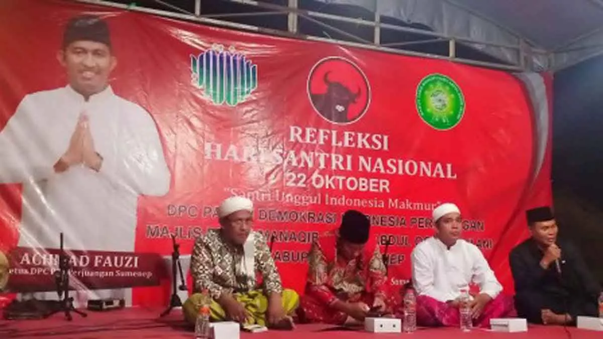 Refleksi Hari Santri Nasional Warnai Pelantikan Jokowi-Ma’ruf Amin