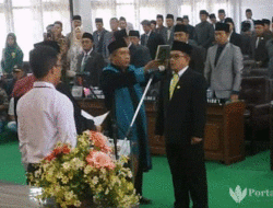 Resmi! Fathor Rohman Dilantik Sebagai Ketua DPRD Pamekasan Definitif