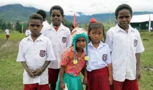 TNI Aktivitas Sekolah di Wamena Hari Ini Mulai Berjalan