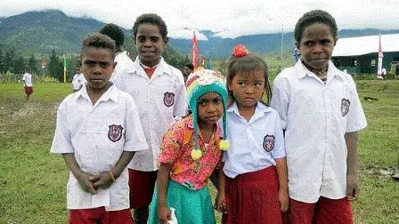 TNI Aktivitas Sekolah di Wamena Hari Ini Mulai Berjalan