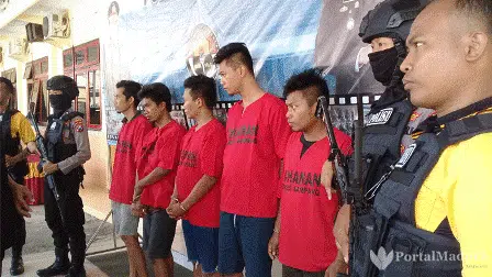 Tiga Pemuda asal Kediri Edarkan Sabu di Madura