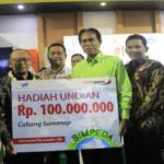 Unija Raih Hadiah Rp 100 juta dari Gemerlap Undian Simpeda Bank Jatim