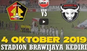 Live YouTube Persik Kediri vs Madura FC, Babak Pertama Skor 1-0